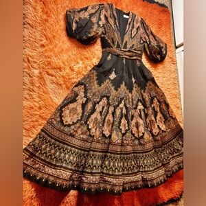knee length dresses for ladies Zimmermann Sunray Pleat Midi Sage Sag main image 0